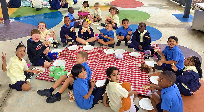 Teddy Bears picnic at St Josephs Catholic Primary Kingwood