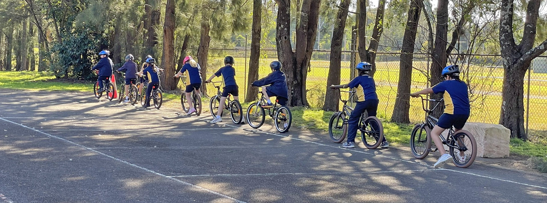 Bike and road safety for St Josephs Catholic Primary Kingwood students