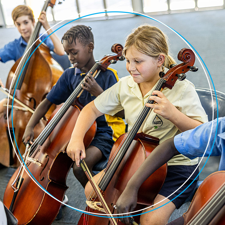 St Josephs Catholic Primary Kingwood school strings band