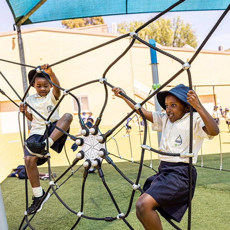 St Josephs Catholic Primary Kingwood outdoor climbing equipment