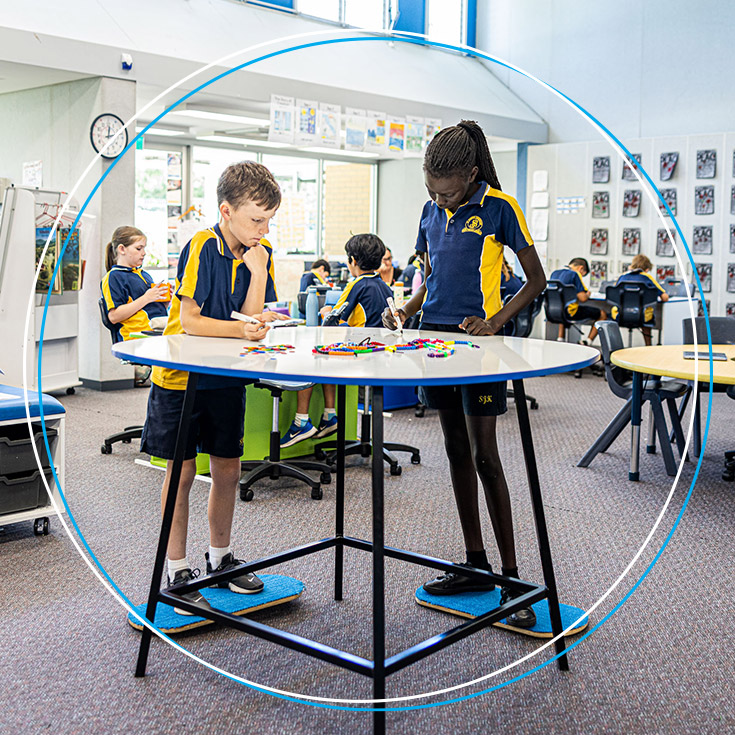 Learning space at St Josephs Catholic Primary Kingwood