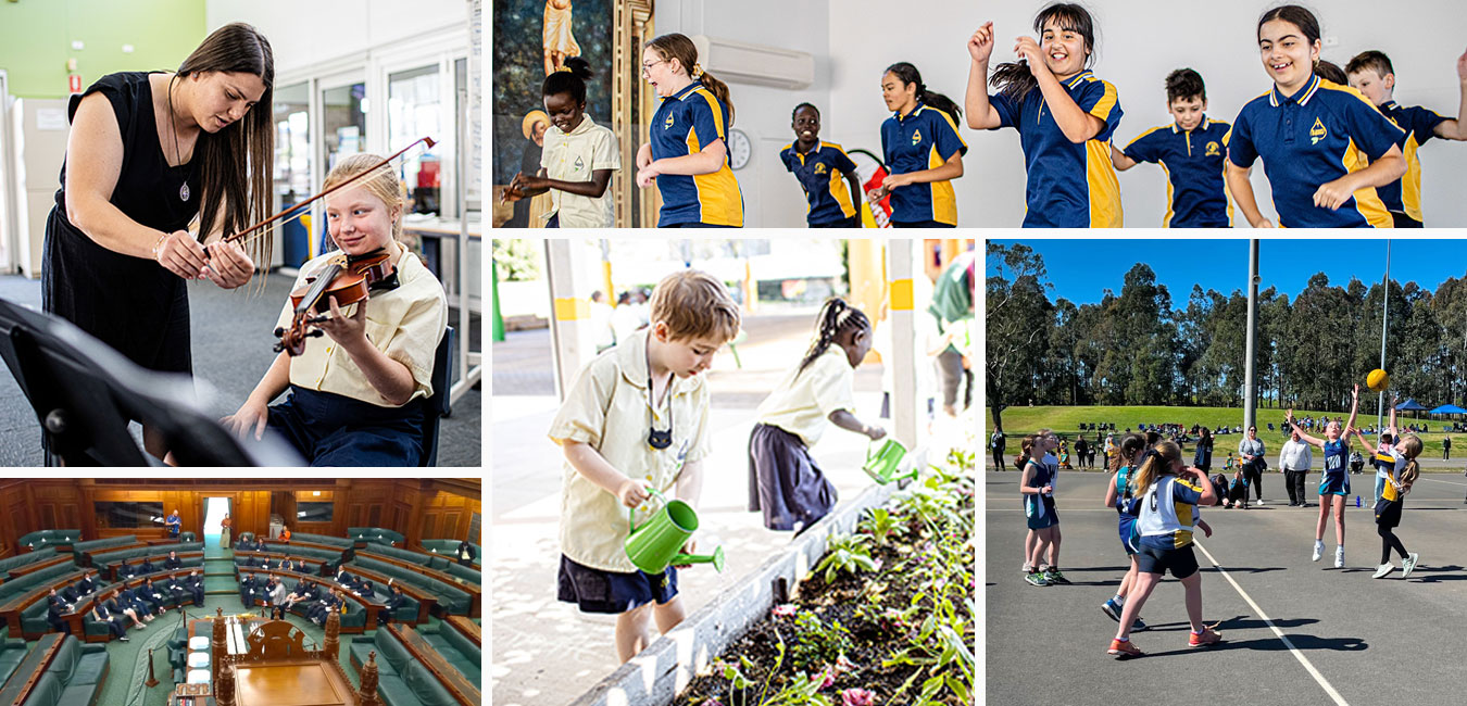 Beyond classroom at St Josephs Primary Kingwood